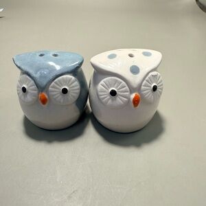 Cute Owl Salt and Pepper Shakers